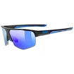 Okulary sportowe Uvex  Axos Set Black Matt/Mir.Blue (S5330812416)