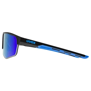 Okulary sportowe Uvex  Axos Set Black Matt/Mir.Blue (S5330812416)