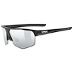 Okulary sportowe Uvex  Axos Set Black Matt/Mir.Silver (S5330812216)