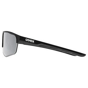 Okulary sportowe Uvex  Axos Set Black Matt/Mir.Silver (S5330812216)