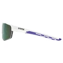 Okulary sportowe Uvex  Axos Set White Matt/Mir.Purple (S5330818416)