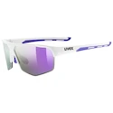 Okulary sportowe Uvex  Axos Set White Matt/Mir.Purple (S5330818416)