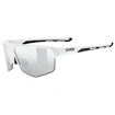 Okulary sportowe Uvex  Axos Set White Matt/Mir.Silver (S5330818816)