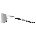 Okulary sportowe Uvex  Axos Set White Matt/Mir.Silver (S5330818816)