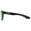 Okulary sportowe Uvex  Esntl Spirit Black Matt/Mir. Green (S5330622216)