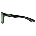 Okulary sportowe Uvex  Esntl Spirit Black Matt/Mir. Green (S5330622216)