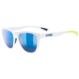 Okulary sportowe Uvex Esntl Spirit White Matt/Mir. Blue (S5330628816)