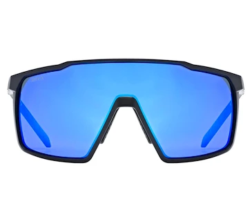 Okulary sportowe Uvex  Mtn Perform S Black Matt/Mir. Blue (S5330572216)