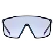 Okulary sportowe Uvex  Mtn Perform S V Black Matt/Ltm. Blu (S5330562203)