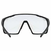 Okulary sportowe Uvex  MTN Perform V Black Mat/LTM.Blue