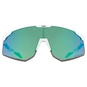 Okulary sportowe Uvex  Pace Perform S Cv White Matt/Mir. Green (S5330518885)