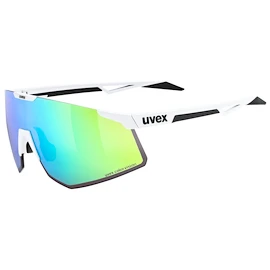 Okulary sportowe Uvex Pace Perform S Cv White Matt/Mir. Green (S5330518885)