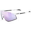 Okulary sportowe Uvex  Pace Perform S Cv White Matt/Mir. Lav (S5330518881)