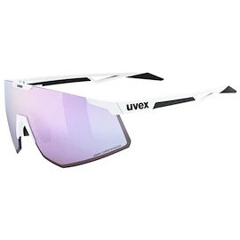 Okulary sportowe Uvex Pace Perform S Cv White Matt/Mir. Lav (S5330518881)