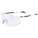 Okulary sportowe Uvex  Pace Perform S V White Matt/Ltm. Silv (S5330508805)