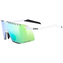 Okulary sportowe Uvex Pace Stage Cv White Matt/Mir. Green (S5330528885)