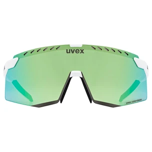 Okulary sportowe Uvex  Pace Stage Cv White Matt/Mir. Green (S5330528885)