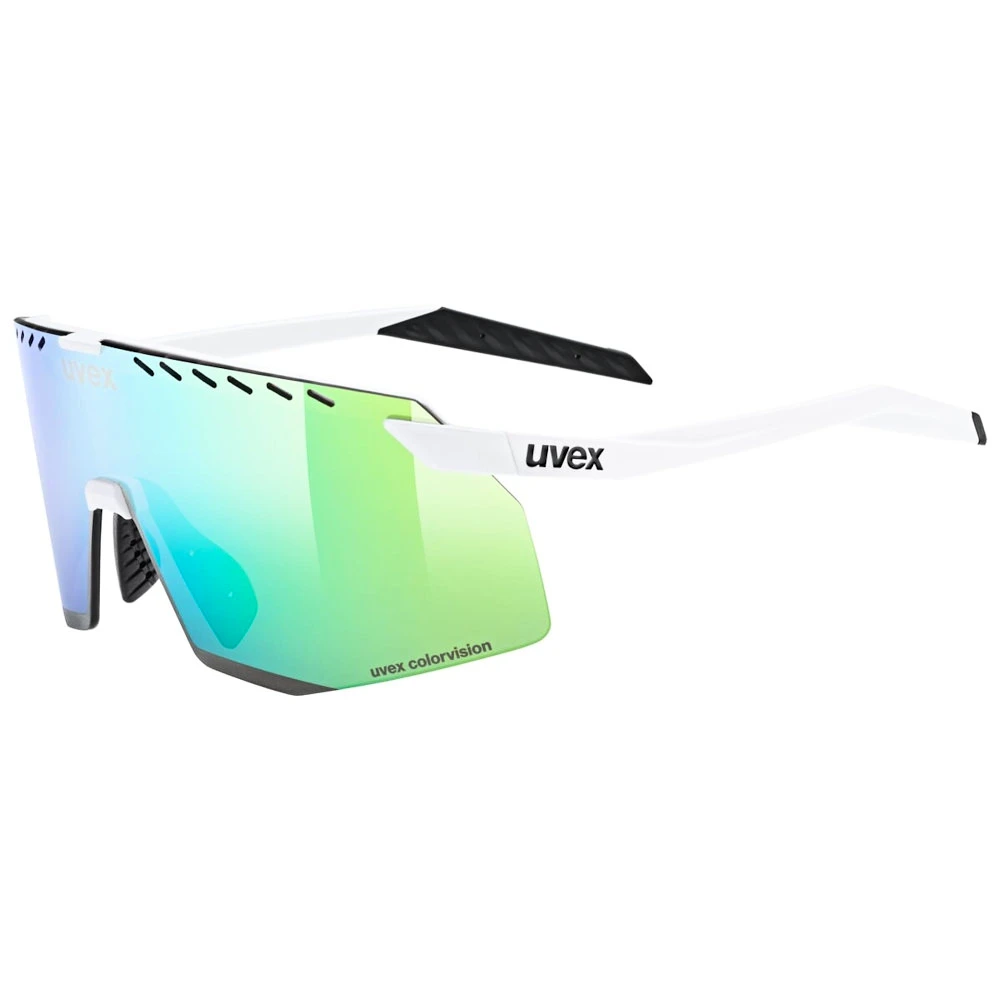 Okulary sportowe Uvex  Pace Stage Cv White Matt/Mir. Green  (S5330528886)