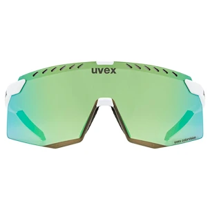 Okulary sportowe Uvex  Pace Stage Cv White Matt/Mir. Green  (S5330528886)