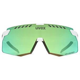 Okulary sportowe Uvex  Pace Stage S Cv White Matt/Mir.Green  (S5330738886)