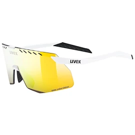 Okulary sportowe Uvex Pace Stage S Cv White Matt/Mir.Yellow (S5330738882)