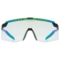 Okulary sportowe Uvex  Pace Stage S V Black Matt/Mir.Green (S5330842207)
