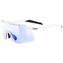 Okulary sportowe Uvex  Pace Stage S V White Matt/Mir.Blue (S5330848804)