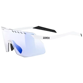 Okulary sportowe Uvex Pace Stage S V White Matt/Mir.Blue (S5330848804)