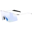 Okulary sportowe Uvex  Pace Stage V White Matt/Mir.Blue (S5330838804)
