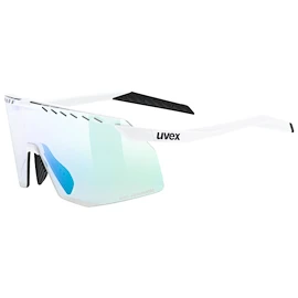 Okulary sportowe Uvex Pace Stage V White Matt/Mir.Green (S5330838807)