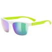 Okulary sportowe Uvex  Rookie White-Lime M./Mir.Green (S5330775616)