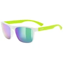 Okulary sportowe Uvex  Rookie White-Lime M./Mir.Green (S5330775616)