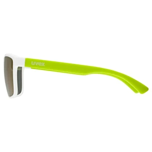 Okulary sportowe Uvex  Rookie White-Lime M./Mir.Green (S5330775616)