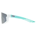 Okulary sportowe Uvex  Skyryse Jr. White-Green/Mir.Silver (S5330768716)