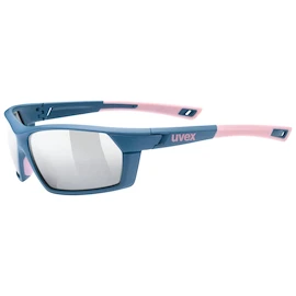 Okulary sportowe Uvex Sportstyle 225 Blue M.Rose/Ltm.Sil (S5320254316)