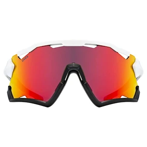 Okulary sportowe Uvex  Sportstyle 228 White Black/Mir.Red (S5320678206)