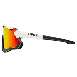 Okulary sportowe Uvex  Sportstyle 228 White Black/Mir.Red (S5320678206)