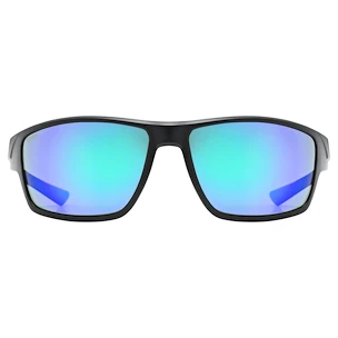 Okulary sportowe Uvex  Sportstyle 230 Black Matt/Mir.Green (S5320692215)