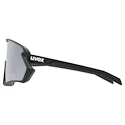 Okulary sportowe Uvex  Sportstyle 231 2.0 Set Black Mat /Mir.Silver Cat. 2 + Cat. 0 (S5330272216)