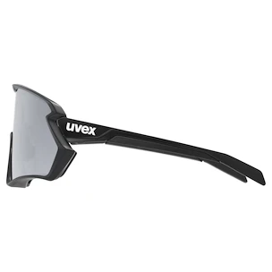 Okulary sportowe Uvex  Sportstyle 231 2.0 Set Black Mat /Mir.Silver Cat. 2 + Cat. 0 (S5330272216)
