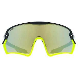 Okulary sportowe Uvex  Sportstyle 231 Black Lime Mat / Mirror Yellow (S5320652616)