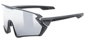 Okulary sportowe Uvex  Sportstyle 231 Grey Black Mat/Mirror Silver (Cat. 2)