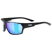 Okulary sportowe Uvex  Sportstyle 233 P Black Matt/Mir.Green (S5320972270)