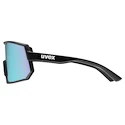 Okulary sportowe Uvex  Sportstyle 235 Black Matt/Mir. Lavender (S5330032016)