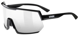 Okulary sportowe Uvex Sportstyle 235 Black/Mirror Silver (Cat. 3)