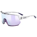Okulary sportowe Uvex  Sportstyle 235 Clear-Met Purp/Mir.Lav (S5330039416)