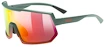 Okulary sportowe Uvex  Sportstyle 235 Moss Green Grapefruit Mat/Mirror Red (Cat. 2)