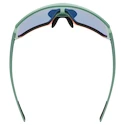 Okulary sportowe Uvex  Sportstyle 235 Moss Green Grapefruit Mat/Mirror Red (Cat. 2)