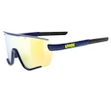 Okulary sportowe Uvex  Sportstyle 236 S Set Blue Matt / Mir.Yellow Cat. 2 + Cat. 0 (S5330054416)