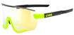 Okulary sportowe Uvex  Sportstyle 236 Set Black Lime Mat/Mirror Yellow (Cat. 2) + Clear (Cat. 0)